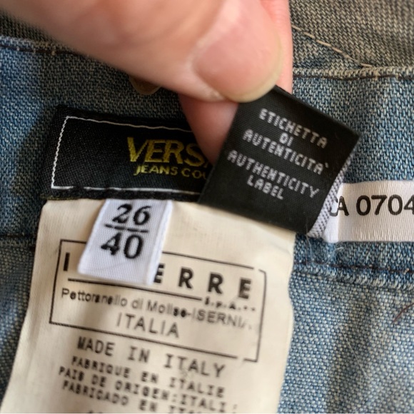 🆕 VERSACE Denim Skirt - Picture 7 of 11